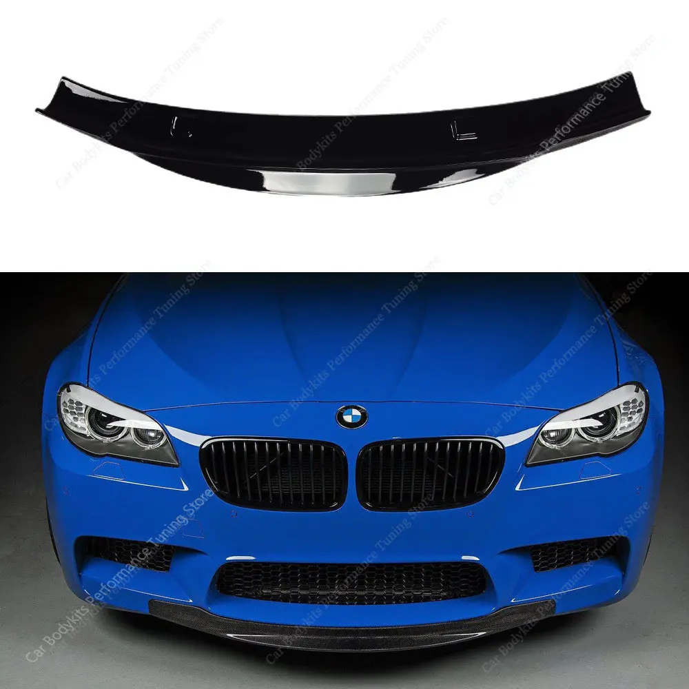 Performance Style Lip For Bmw F10 M5 Front Bumper Lip Chin Spoiler Splitter Diffuser Bodykits Real M5 M5 CS 2009 2010-2017