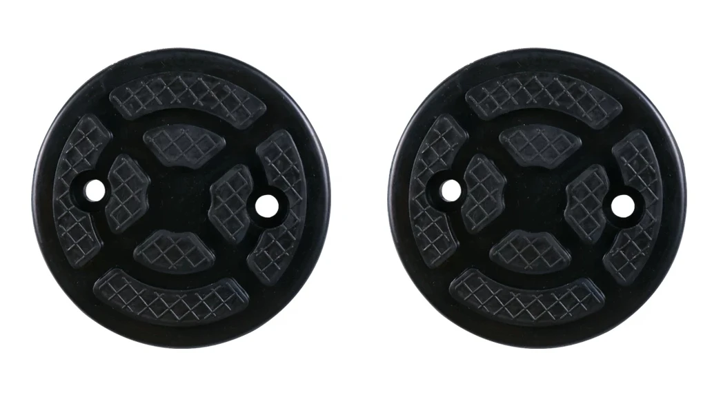 12cm Round Rubber Lift Pad With Wire For Car Lift Machine Jack Support Foot Non Slip Replacement Parts Auto Repair Tool 2PCS