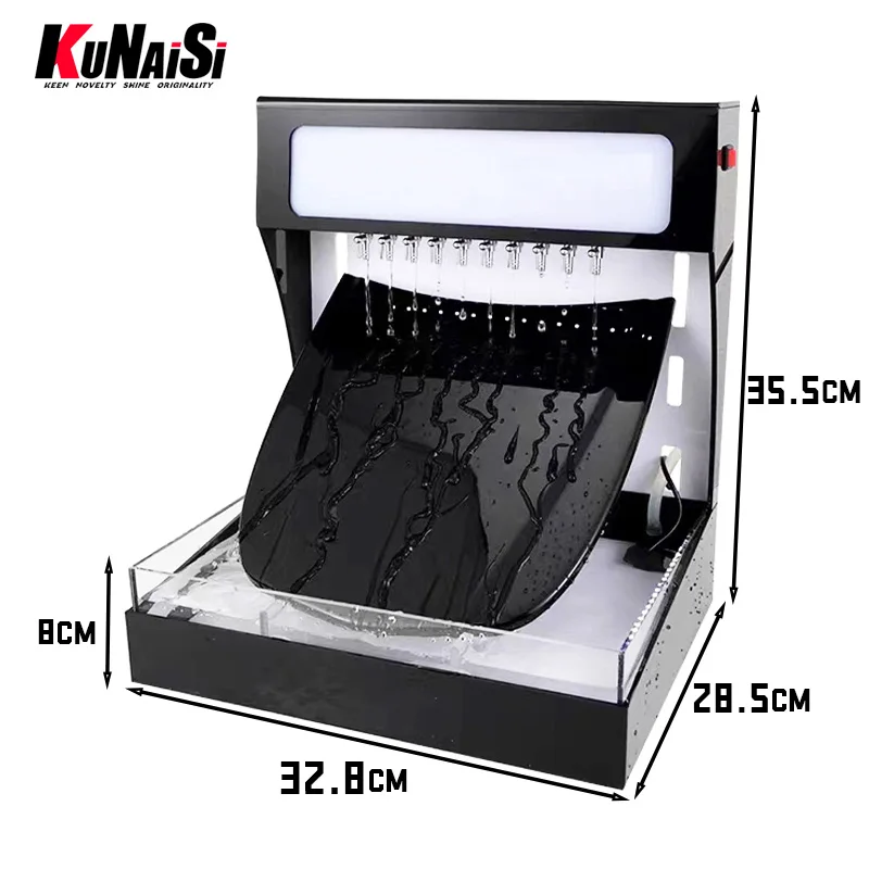 White Lamp TPU PPF film Car paint protection film Water Repellent Performance Machine Display Hydrophobic Tester KUNAISI