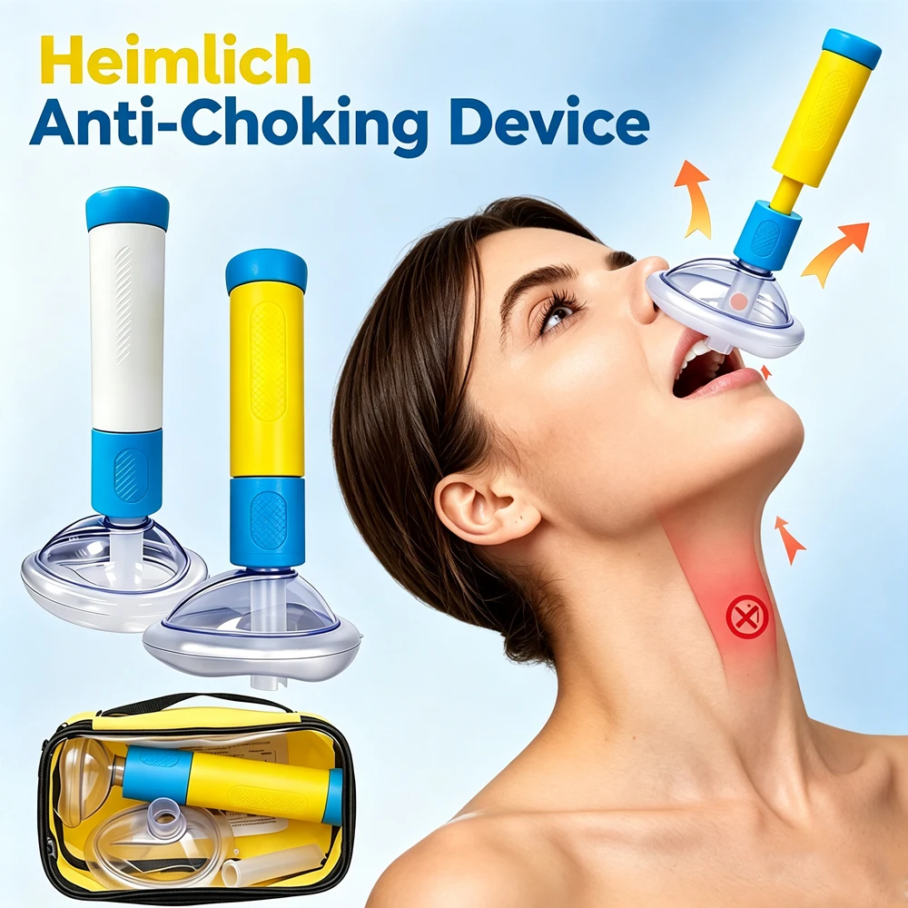 Heimlich Adult & Kids Cpr Pocket Resuscitator Rescue Mask First Aid Choking Rescue Device Emergency Breathing With Bag Outdoor