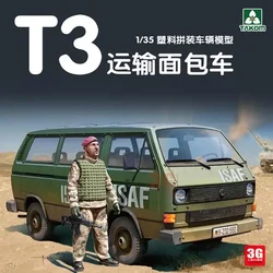 Takom 2013 1/35 Scale T3 Transporter Bus w/Figure Model Kit