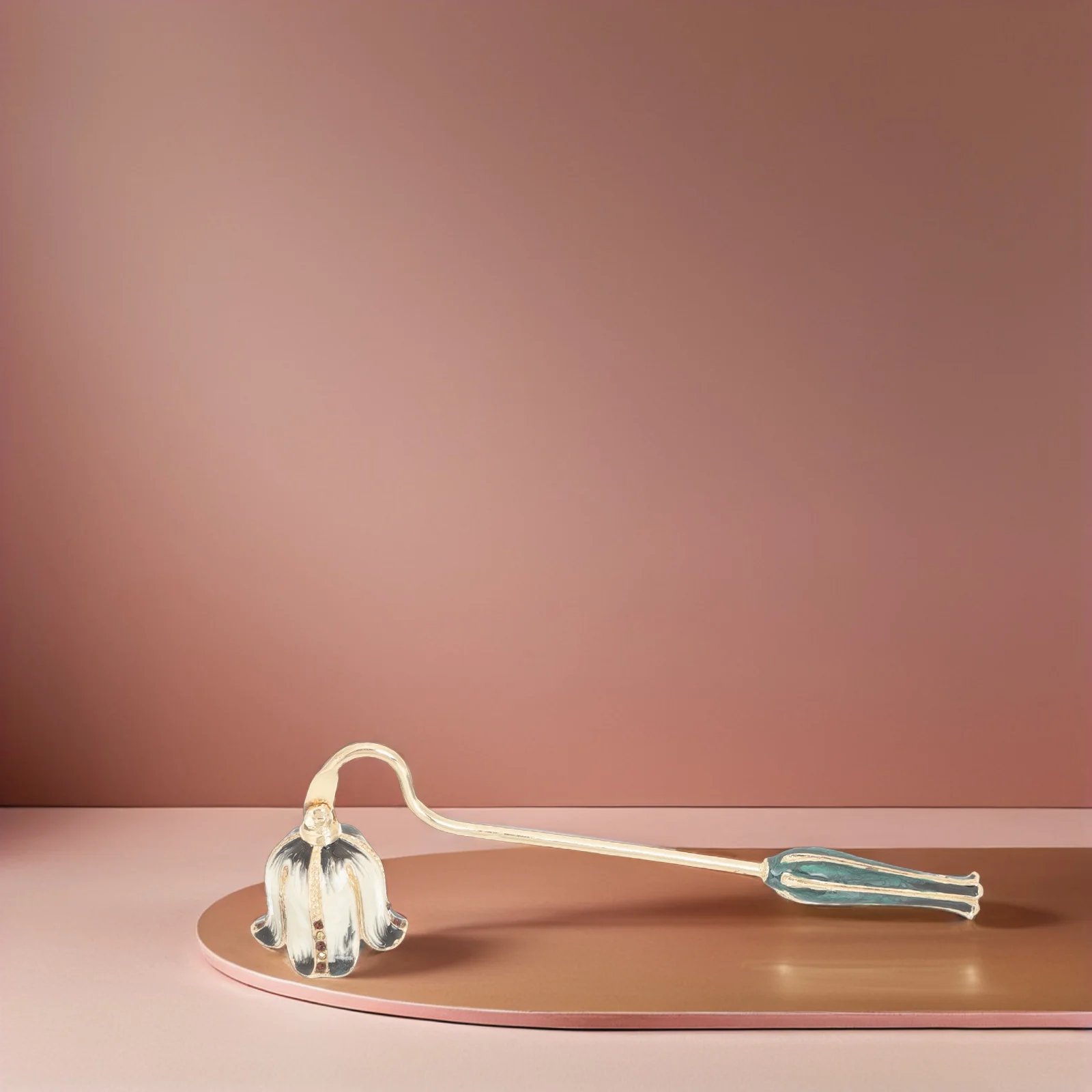 

Long Handle Metal Wick Snuffer Extinguisher Tool For Aromatherapy Jar Tea Light Candles Household Accessories Gift Idea