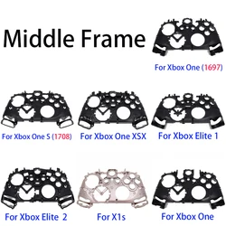 Plastic Middle Frame for Xbox One S X Series X S Elite 1 2 Controller Housing Shell Inner Holder Case Repair Accessories