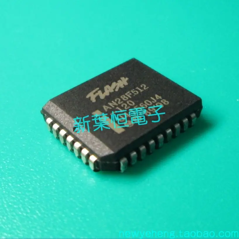 Free shipping  CMOS AN28F512-120 PLCC-32 INTEL   10PCS