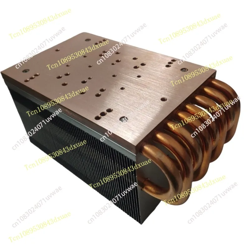 8 Heat Pipe CPU Heatsink, 600W 700W High Power Heatsink for IGBT MOS Tube & High-power LED, Copper Tube Cooling Fin Assembly