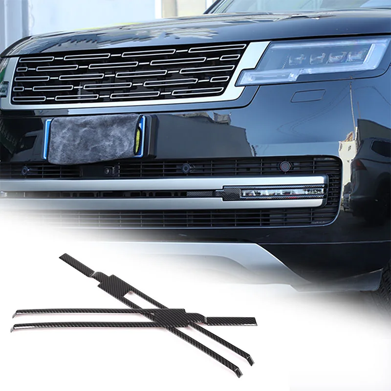 

For Land Rover Range Rover Vogue 2023+ ABS Car Front Fog Light Lamp Frame Decoration Sticker Trim Cover Interior Accessories