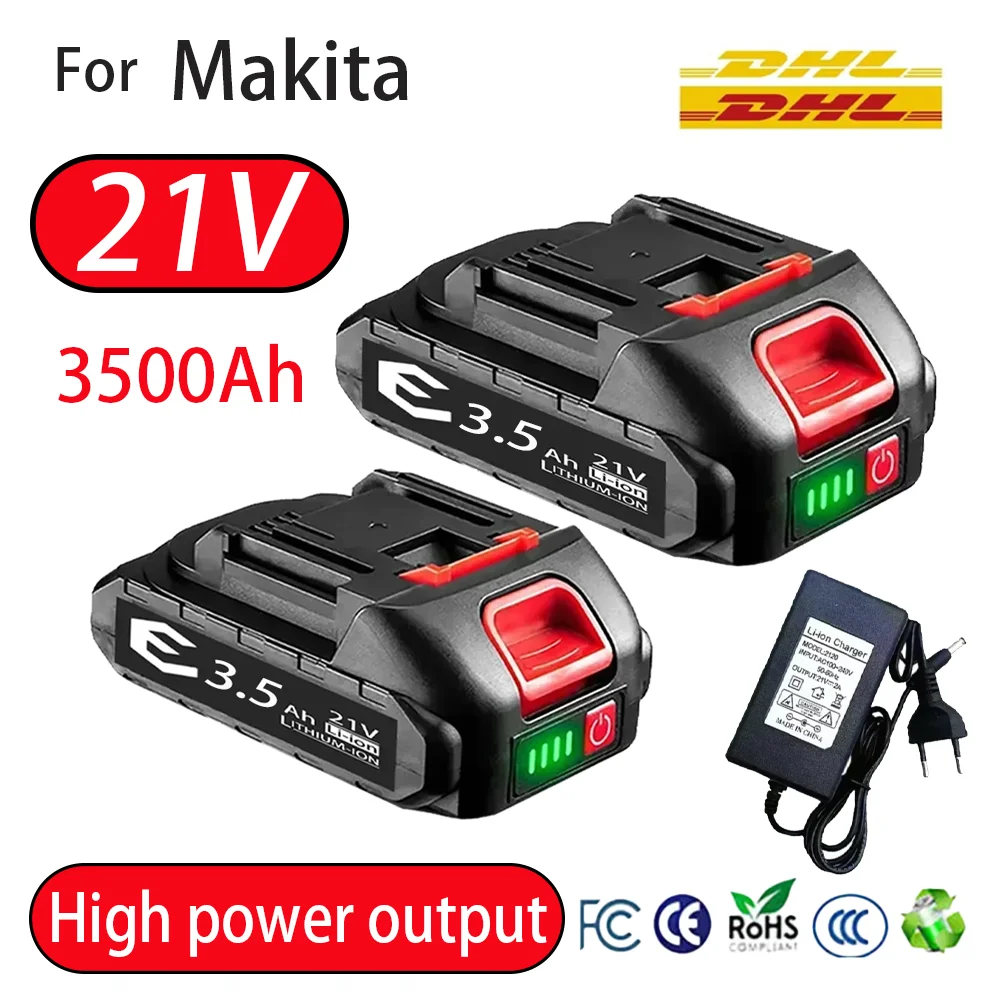 

for Makita 21V lithium-ion battery 21V rechargeable lithium-ion power tool battery 3500mAh, 5S1P