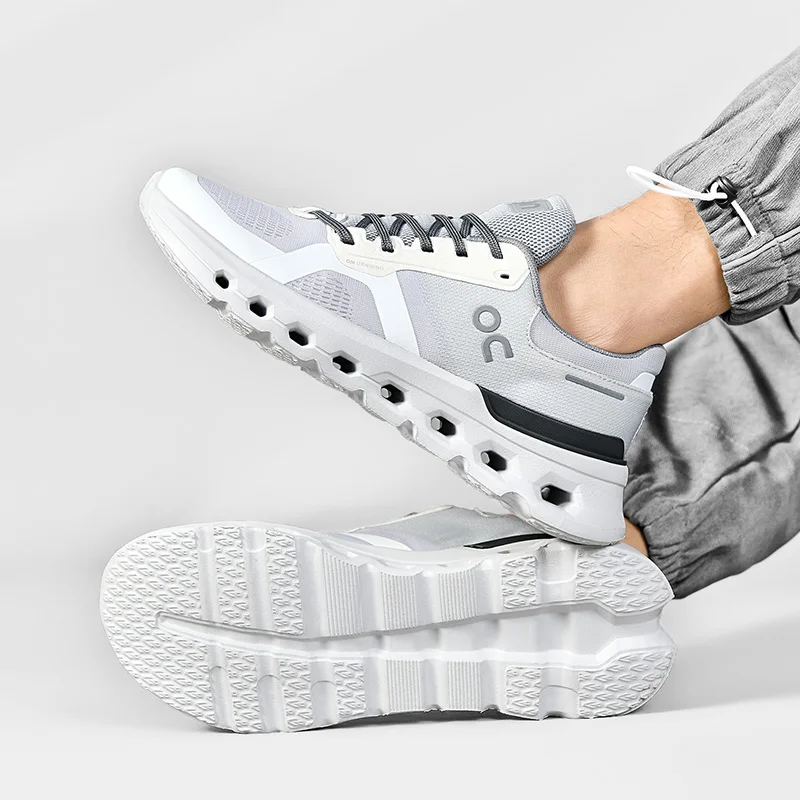 أحذية الجري للرجال متينة قابلة للتنفس ومضادة للانزلاق أحذية رياضية كاجوال للرجال خفيفة الوزن من الكربون أحذية رياضية برباط ناعمة للرجال #6