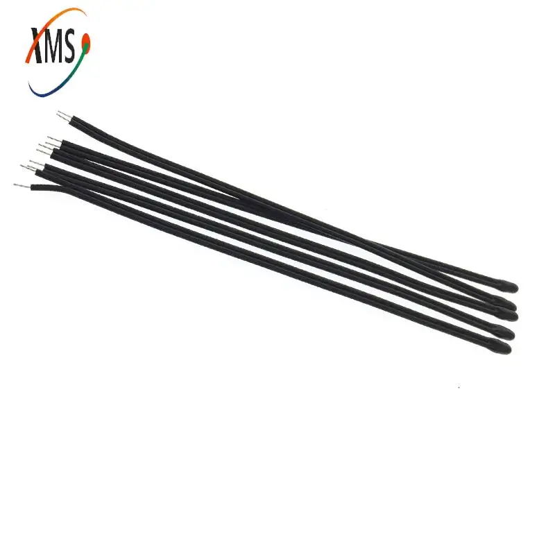 1pcs 10K B Value 3435 Error 1% MF52D103F3435L=60mm/110mm 28AWG Terned Head Diameter 3.1MM NTC Thermistor Temperature Sensor