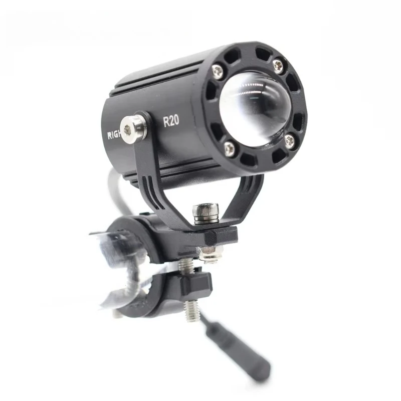 

Motorcycle Spotlight 50W Auxiliary Fog Light Wireless Switch CNC Aluminum Hi/Lo Beam Tangent Light for Motorcycle