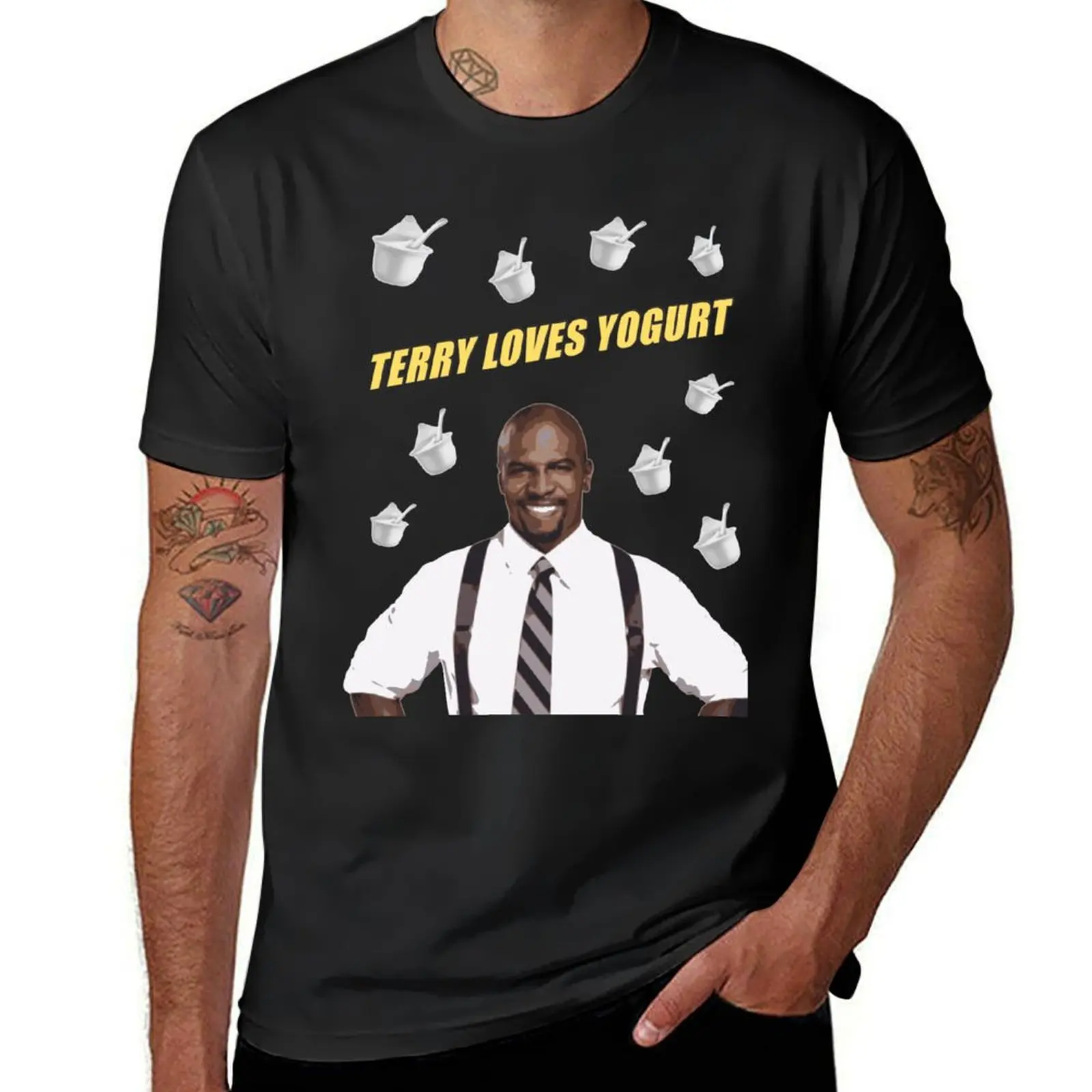 Terry loves yogurt T-Shirt new edition customizeds funny t shirts for men