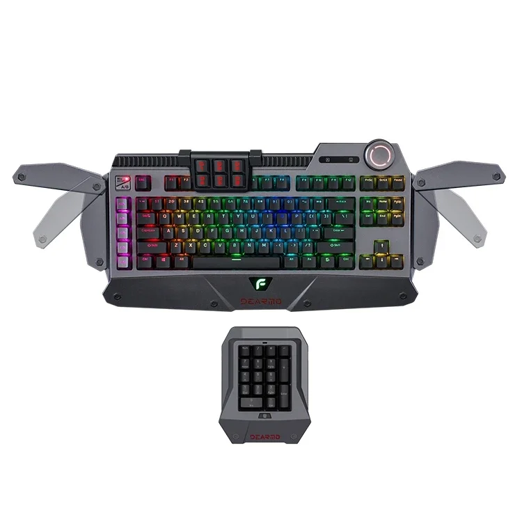 

Dimo F4 wired mechanical keyboard cherry Cherry Black Axis Internet cafe game esports special computer keyboard