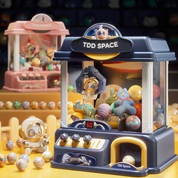 DIY Doll claw machine Doll Machine Kids Coin Operated Play Game Clip Doll Toys Large Claw Catch Toy Crane Machines Birthday Gift