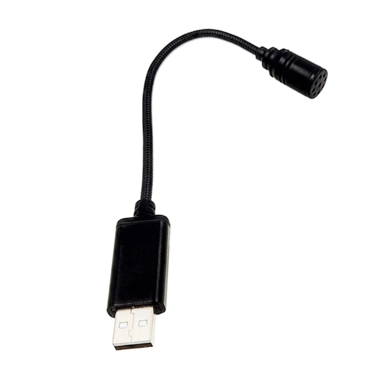 Mini micrófono USB micrófono condensador grabación para ordenador portátil portátil PC