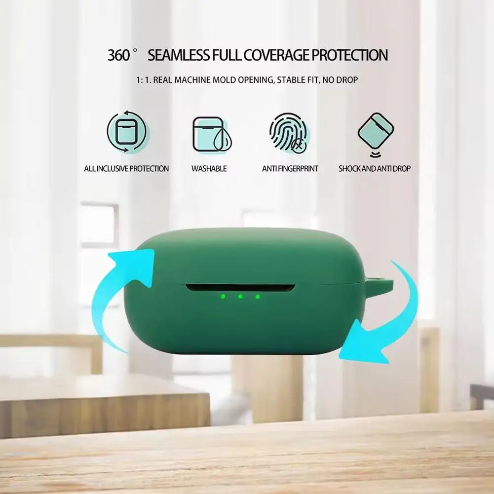 EarFun Air Pro 4 Earfun Air Pro 4 Headphone Case Bluetooth Soft Silicone One-piece Case Charging Bin Storage Bag Accessories