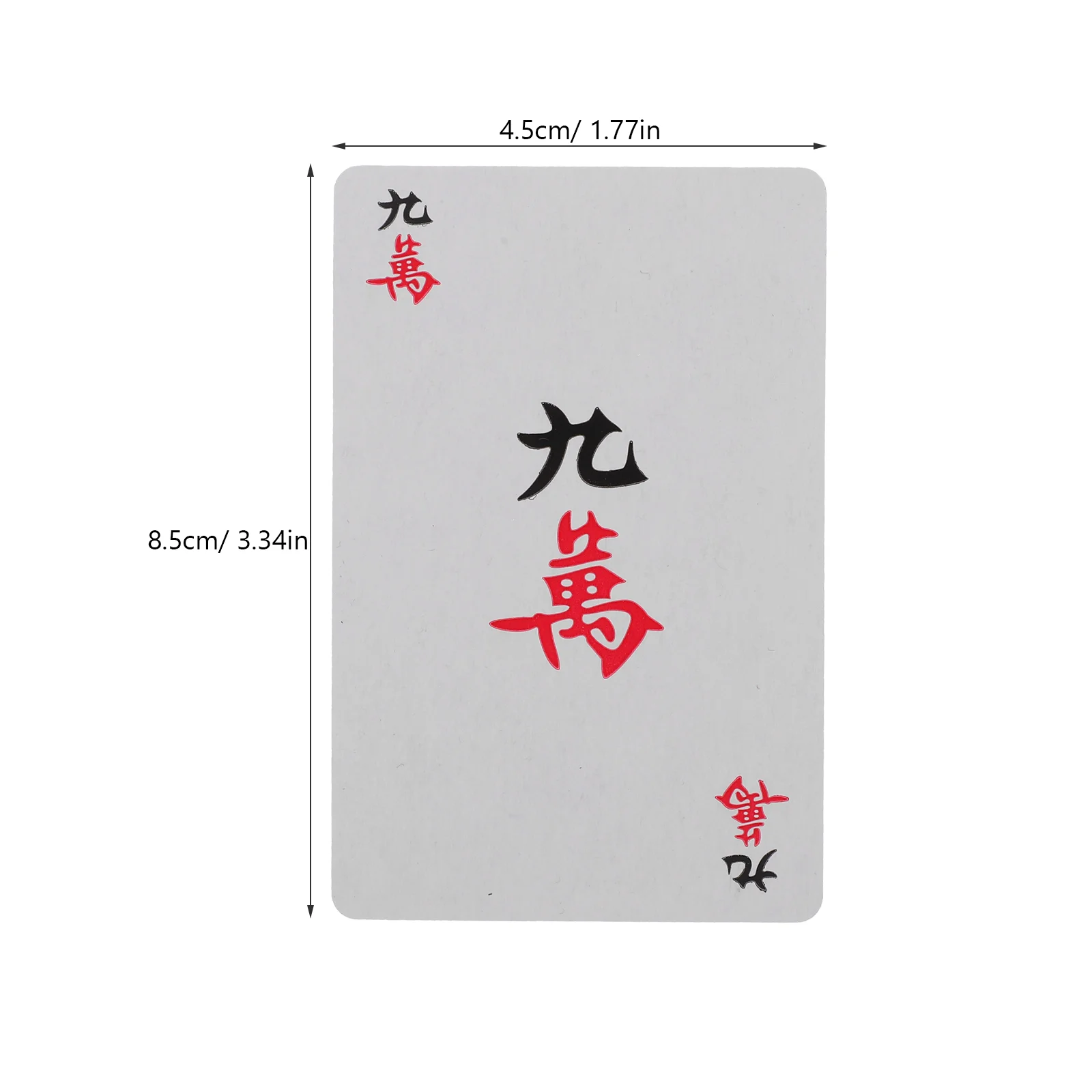 Mah Jongg Mahjongg Mah- Jongg Majiang Ma Mahjong Game Chinese Mahjong Playing Card for Home Bar Office Outdoor