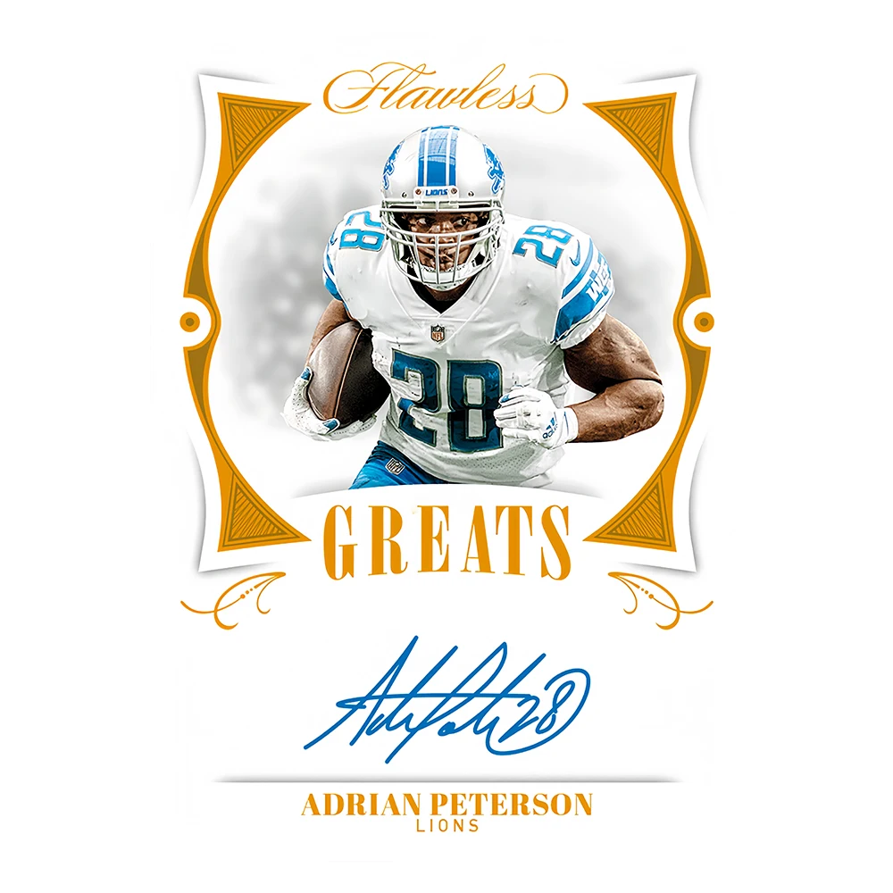 PANINI DIY 홈메이드 5개/세트 축구 2020 CHARLES WOODSON BRIAN URLACHER ANDRE JOHNSON 시그니처 오블리크 레이저 컬렉션 카드