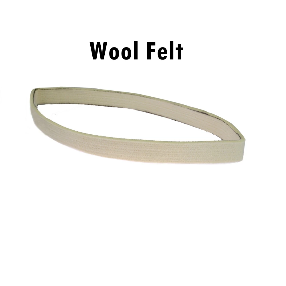 1 piece 762mm/740mm/686mm Wool Felt Polishing Belt Stainless Steel Pipe Sanding Belts Mirror Polish Wire Polisher