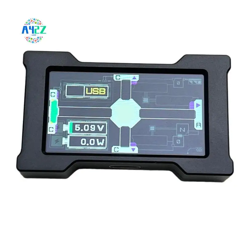 a42z-gaming-usb-hub-2-to-3-port-8k-hz-independen-power-with-screen-trendy-for-gaming-ambience-desk-setup