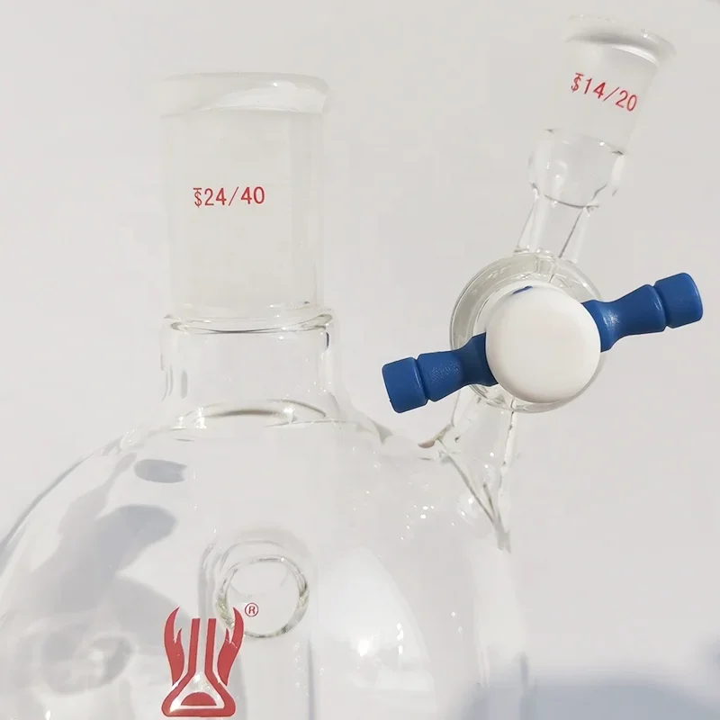 High Precision Lab Glass Solvend Still Head Lab Glassware Borosilicate Glass