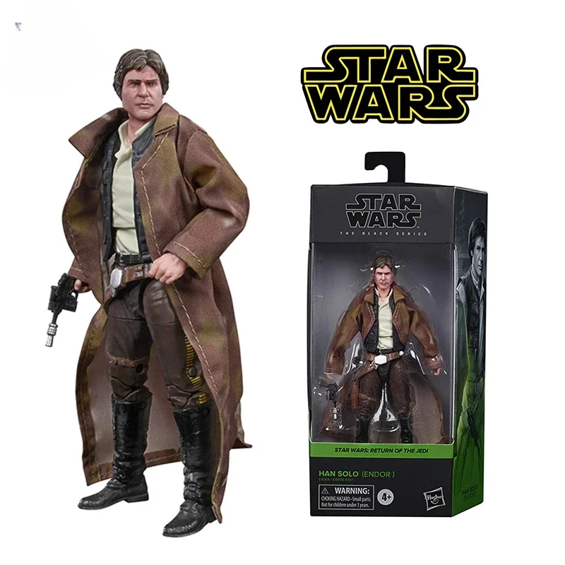 

New Original Star Wars The Black Series 6-inch E9364 Han Solo EndorAction Figure Model Toy Gift Collection
