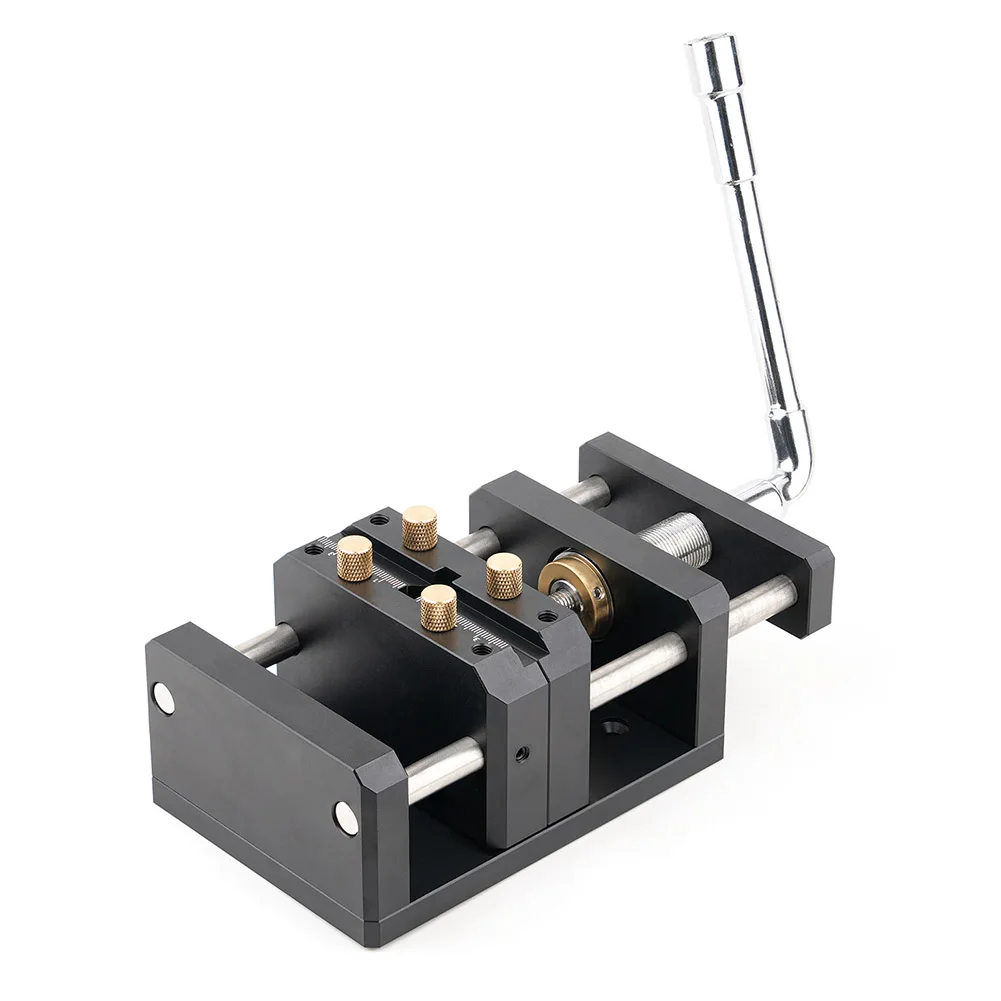 

Self Centering Woodworking Vise Tool for Precision Clamping Suitable for Round and Square Stock CNC Aluminum Alloy