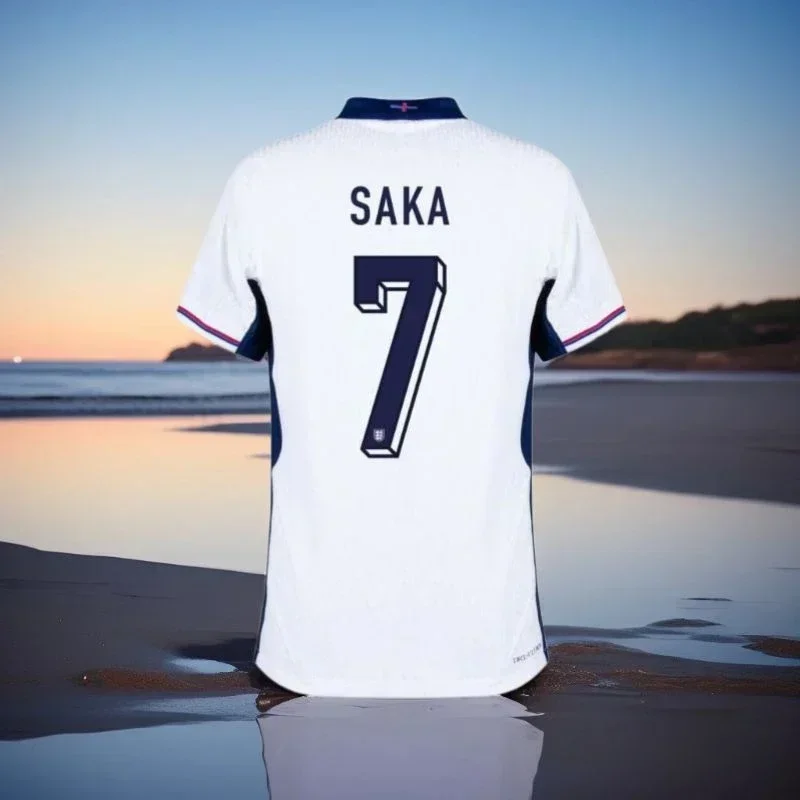 

New Style England Home Jersey Men Women Kids T-Shirts Sports Casual Training Clothes Breathable Fast Dry Short Sleeve Shirts
