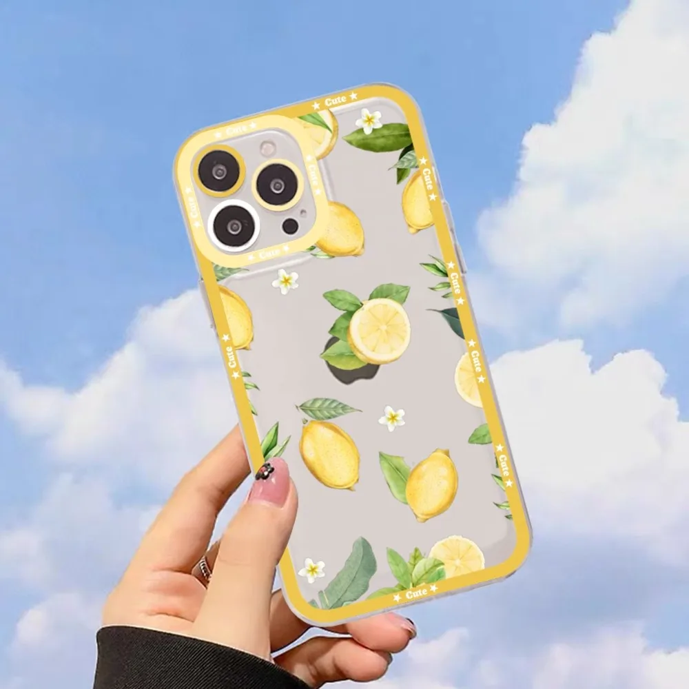 Fruit Lemon Phone Case For Samsung A 10 20 30 70 13 21 32 72 22 51 52 53 71 73 32 4g 32 5g Fundas