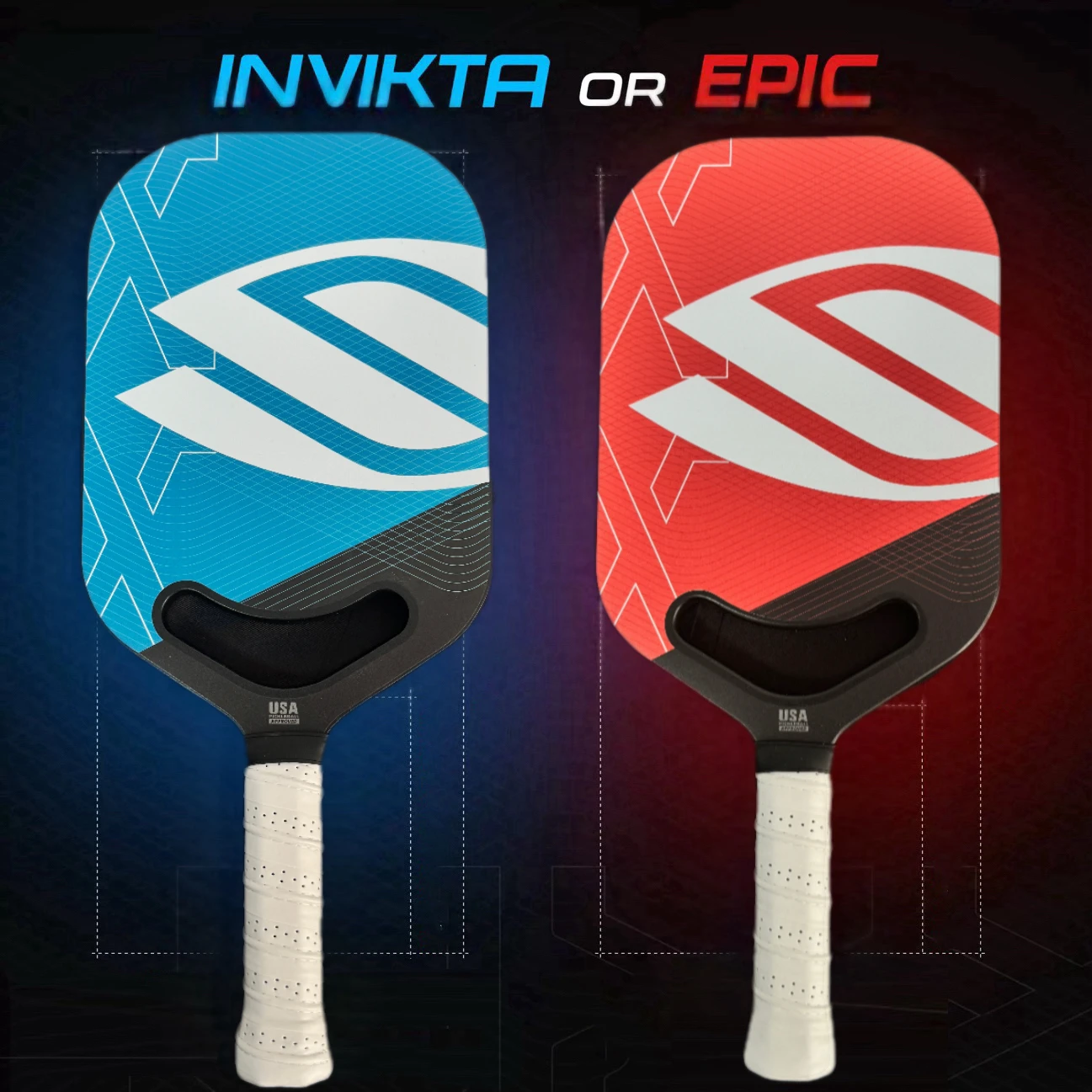 

Ракетка Control Air Invikta Pickleball с управляемым стандартным дизайном, бескаркасное покрытие Florek из углеродного волокна, полипропиль 16 мм
