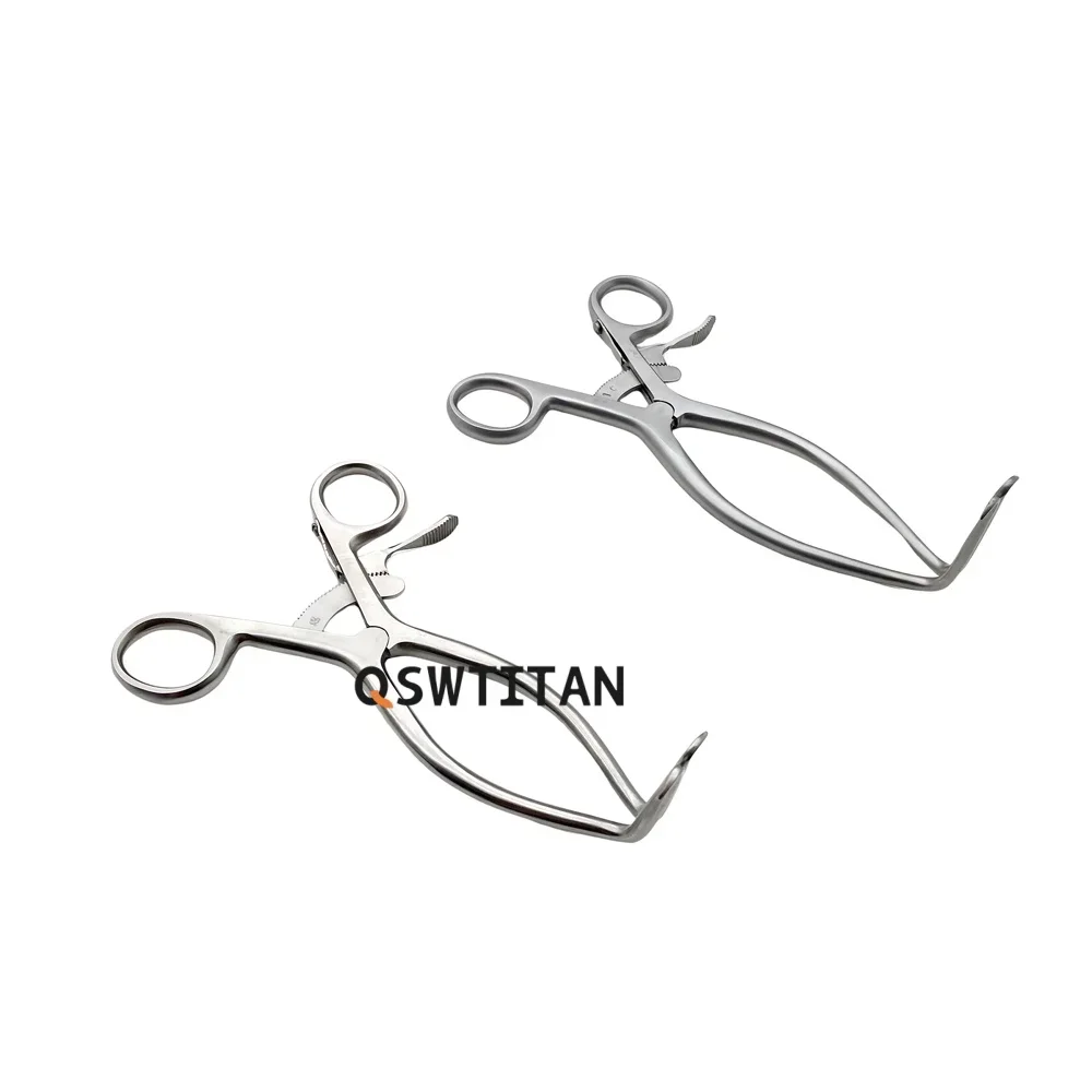 Orthopedic Retractor Self-Retaining Postcranial Surgical Instrument Stainless Steel Veterinary