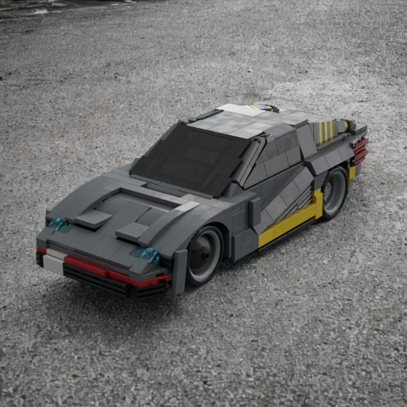 

755 шт. DIY суперкар игрушка городской Чемпион 2077 Quadra R MOC креативные блоки детские подарочные блоки на день рождения
