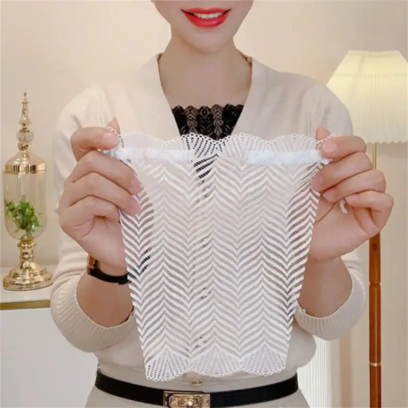 2022 Women Quick Easy Clip-on Lace Fragment Camisole Bra Insert Wrapped Chest Overlay Lace Wrap Chest Modesty Panel