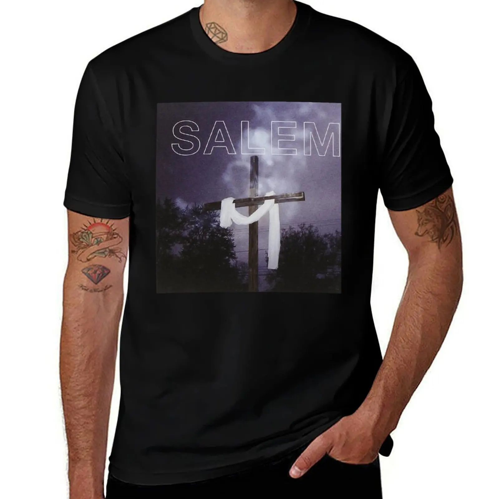 

Salem king night T-Shirt valentines clothes cheap stuff tops fashion shirts mens shirts graphic tee