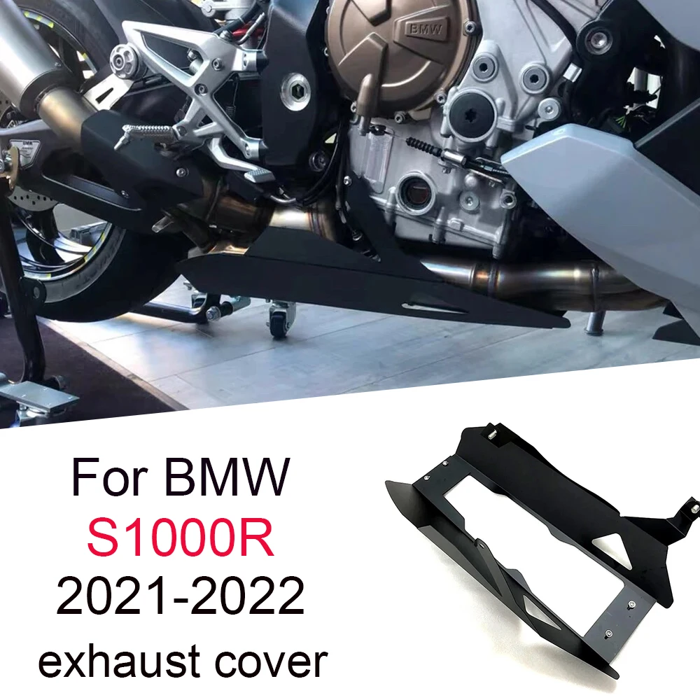 

For BMW S1000 R 2021 2022 2023 S1000R Exhaust Protection Motorcycle Accessories Exhaust Car Cover Bellypan Bottom protection