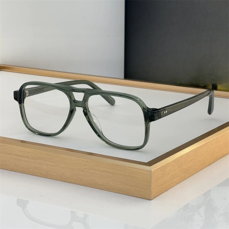 Pilot Oval Style Lemtosh SHEISTER Women Men Glasses Frame Retro Prescription Eyeglasses Fashion Luxury Brand Male Shades Trend