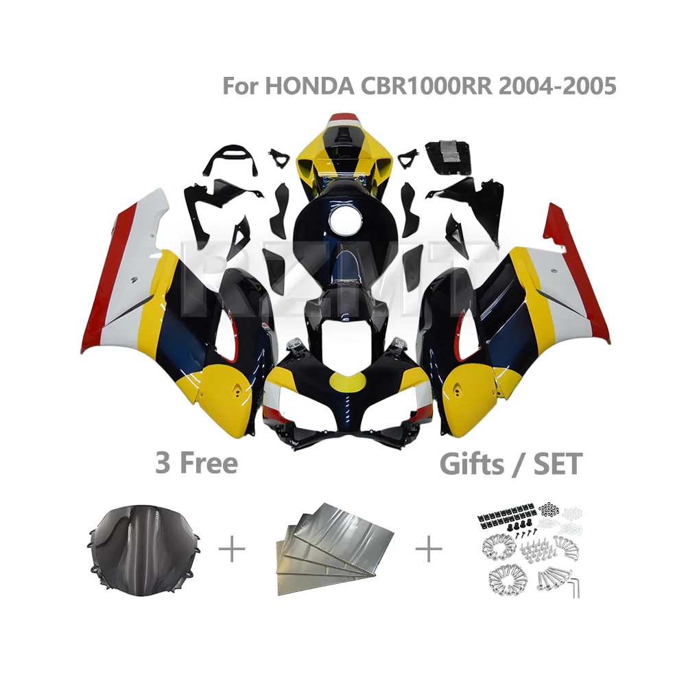 

Motorcycle Fairing Kit FOR HONDA CBR1000RRR 2004-2005 CBR 1000RR ABS Injection Customized Fairings Body Parts Set H1005-1025b