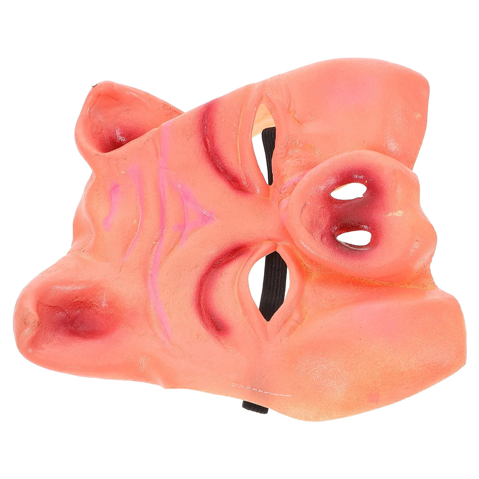 

Funny Halloween Pig Half Mask Realistic Scary Animal Face Mask for Adults Costume Party Cosplay Funny Halloween Masks