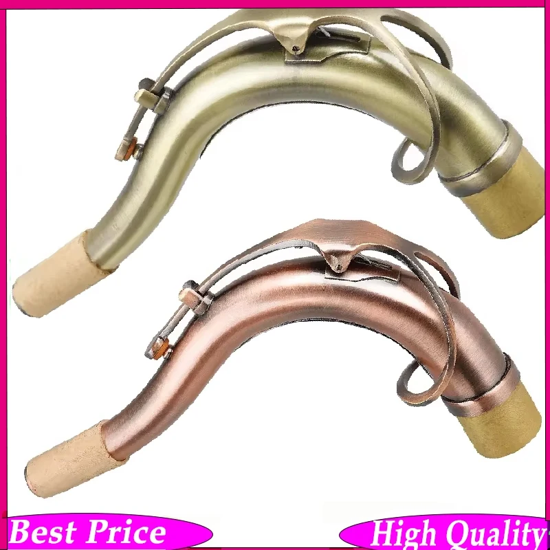 

Tenor Saxophone Antique Bend Neck Antique Brass Woodwind Parts Tenor Sax Replacement Neck Woodwind Instrument Accessories