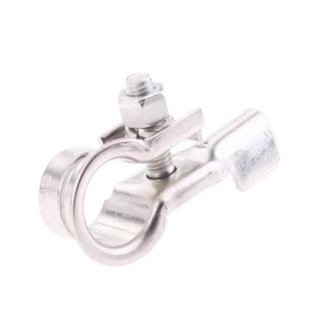 Brass Battery Terminal Clamps High Performance Car Battery Connector Wiring Terminal Clips for Automotive Power Cables