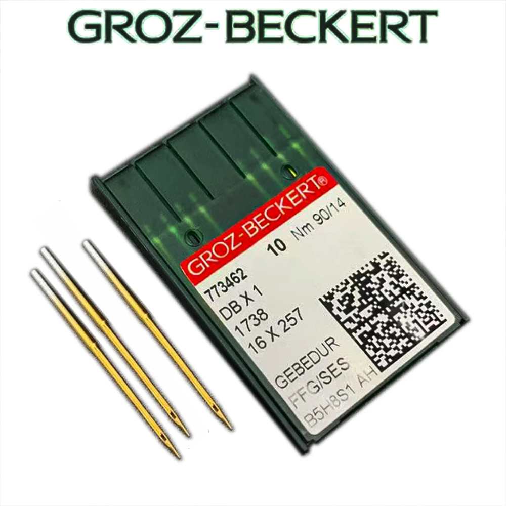 10PCS Sewing Machine Needles GROZ-BECKERT DBX1Heat Proof Titanium Needle For Computer LockStitcher Sewing Machine