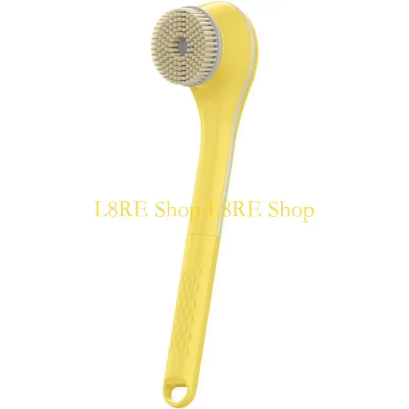 L8RE Electric Bath Brush Multifunctional Back Scrubber Waterproof Body Scrubber Body Brush Shower Brush for Easy Showering