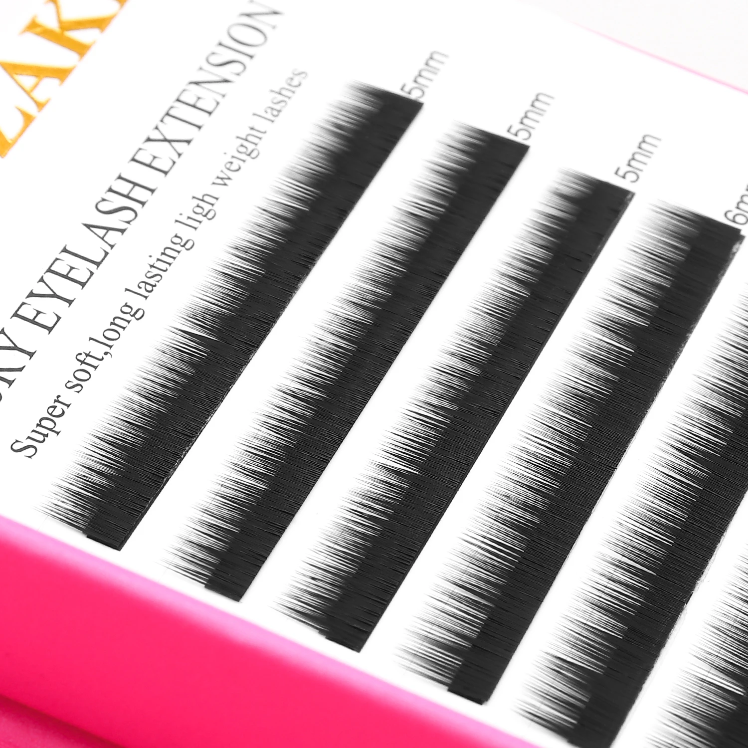 XIUSUZAKI No Curl Straight Curvate False Eyebrow Extensions Individual Volume Natural Soft Eyelash I Curl Graft Eyebrow Tools