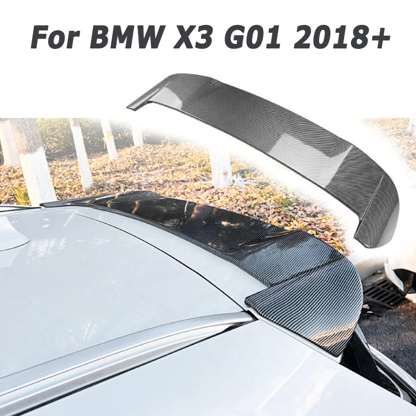 

Car Rear Roof Spoiler for BMW X3 G01 2018+ M style Trunk Boot Top Tail Wing Car Accessories Auto Aftermarket Parts