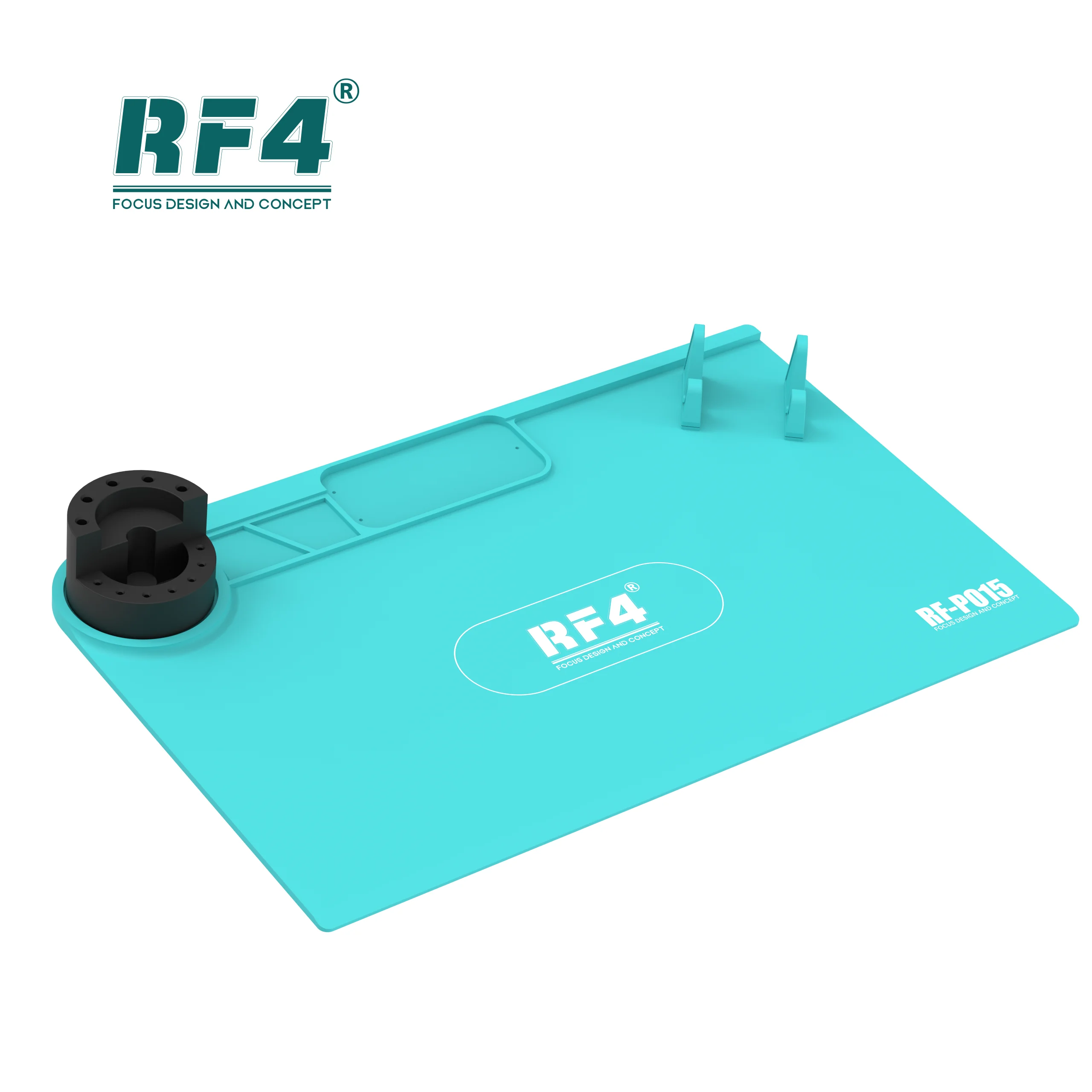 Imagem -03 - Recente Atualizado 450*280 mm Multifuncional Espessado Almofada de Manutenção de Alta Temperatura Rf-po15 com Suporte de Armazenamento Rf4 Mais