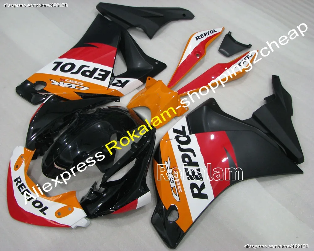 For Honda Fairings Kits CBR 250R MC41 CBR250R 2011-2014 CBR 250 11 12 13 14 Body Kts Fairing (Injection Molding)