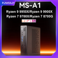 MINISFORUM Mini PC AMD Ryzen 9 9950X  Mini Gaming PC 4xM.2  Dual DDR5 Windows 11 Oculink eGPU Computer WiFi6&Bluetooth 5.2