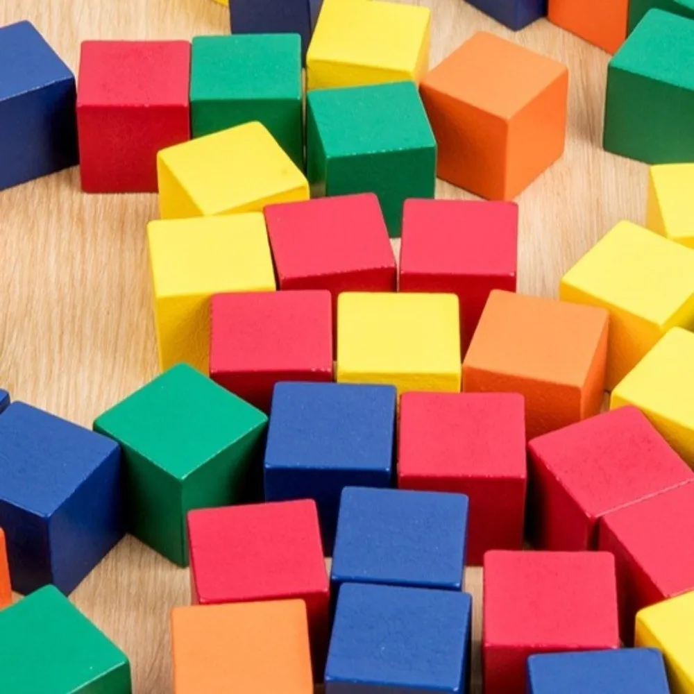 Puzzle in legno 3D creativo Materiale in legno Blocco cubo portatile Giocattolo Divertente giocattolo per lo sviluppo del cervello Addestramento del cervello