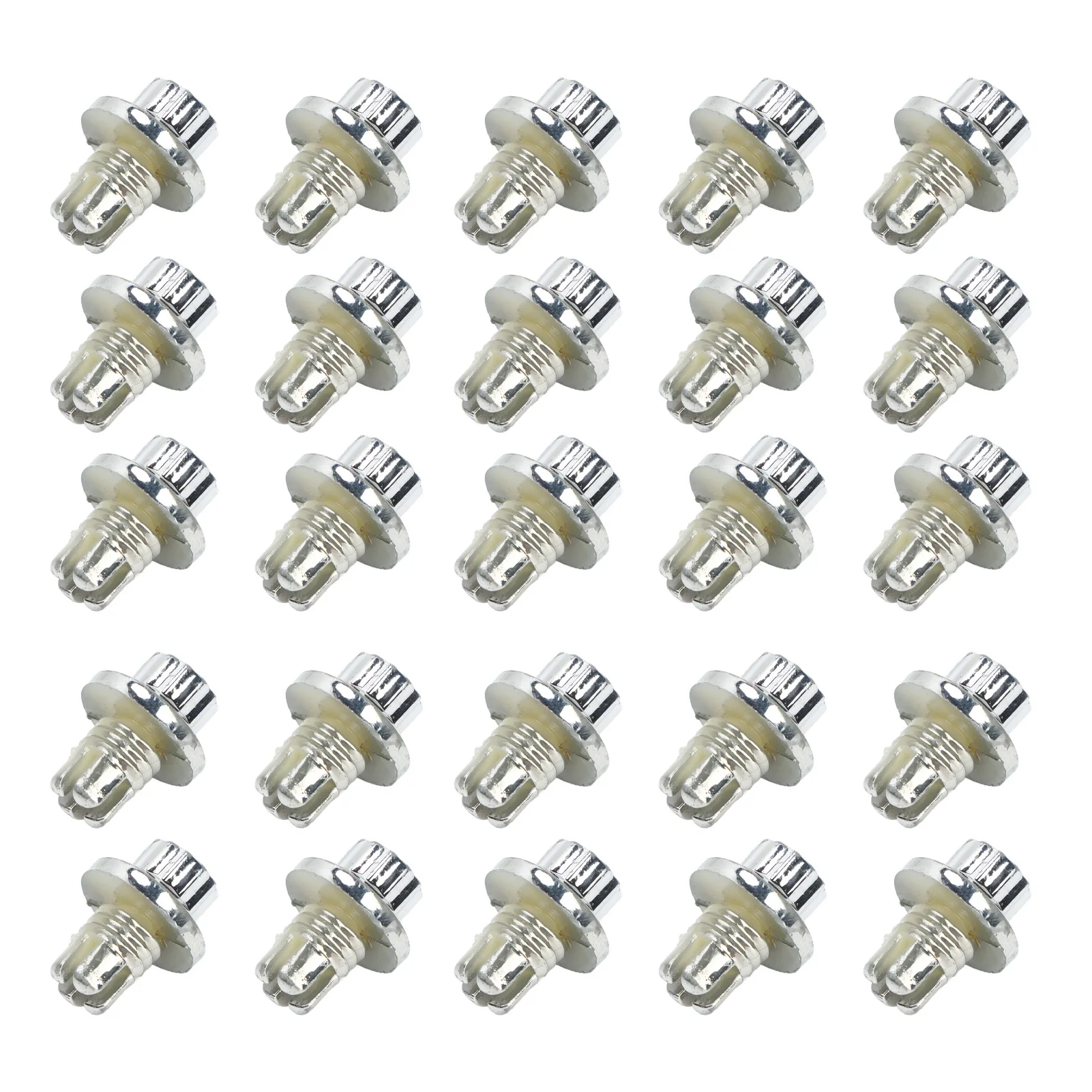 

25 Pcs Wheel Rim Rivets Lip Rivets Nuts for AH Ds Series Wheel Rims Cap Lip Screw Bolt Tire