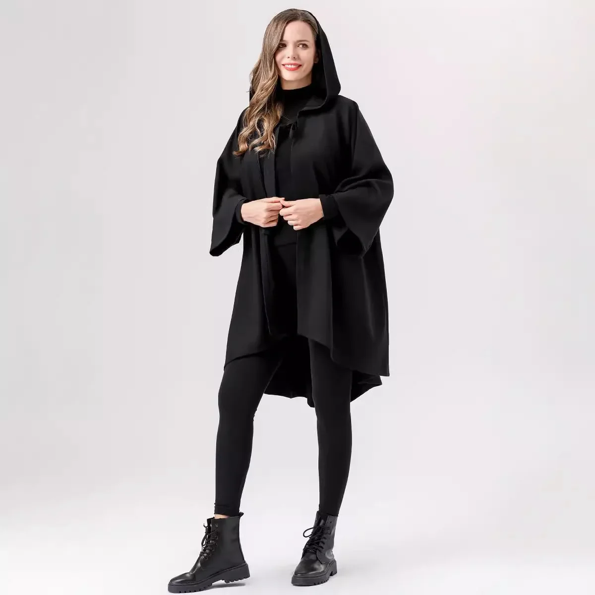 Leg Avenue Womens Delightful Mad Hatter Halloween Costume LittleRed Riding Hood Christmas Party Dress Cloak