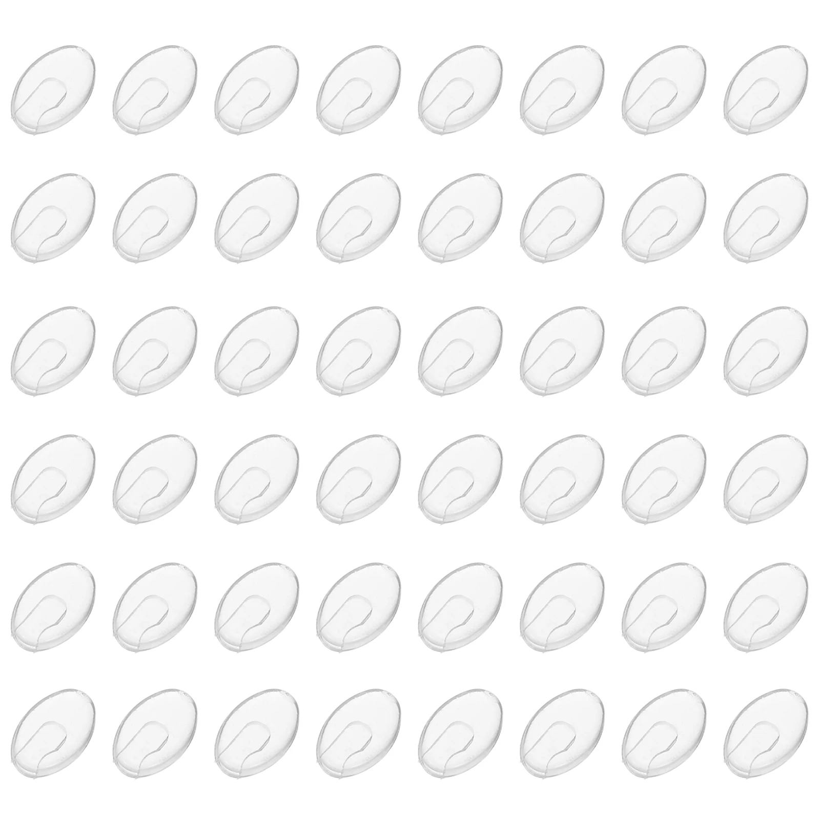 

100 Pairs Nose Pads Cushioned Eyeglass Eyeglasses Stress Reliever for Transparent Bridge